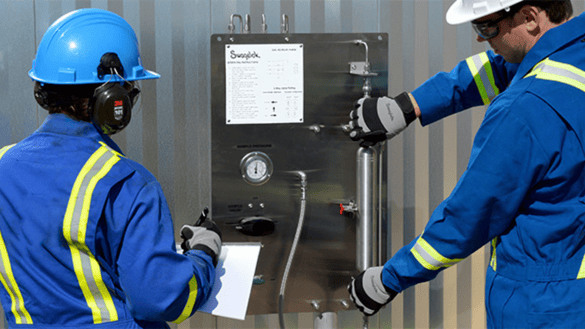 Swagelok Paris Banniere systeme de prise echantillons